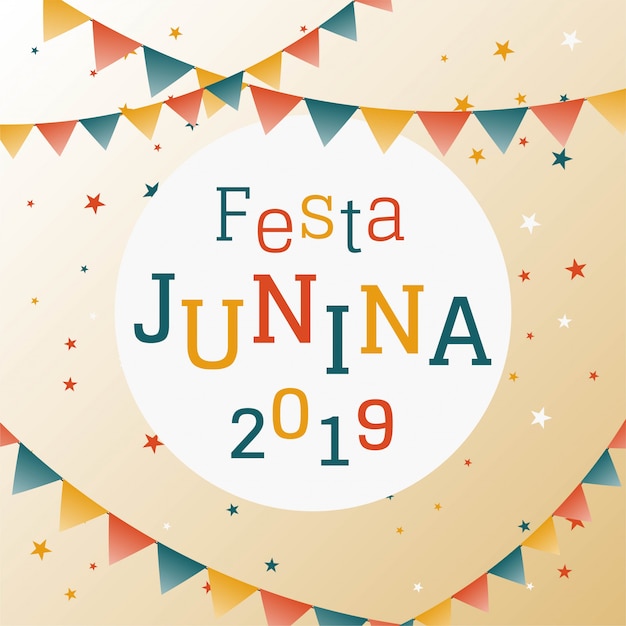 ベクトル festa juninaの背景