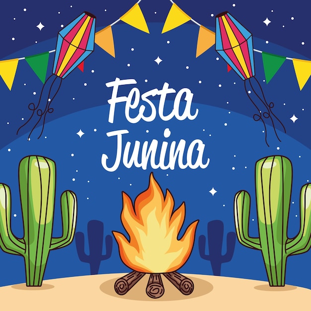 Festa junina card