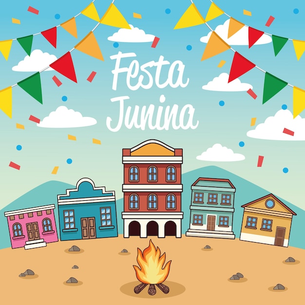 Festa junina card