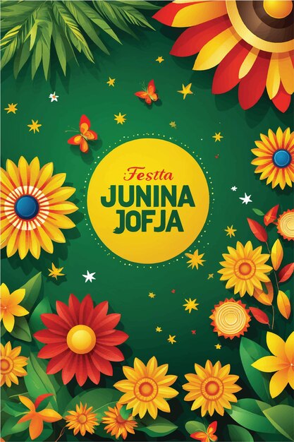 Festa Junina celebration Brazil June Festival Design Brazilian Traditional Celebration