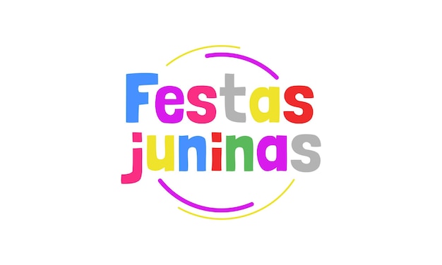 Плоский дизайн значка празднования festa junina