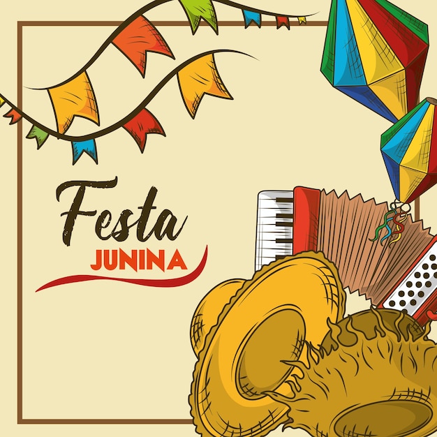 Festa junina celebration