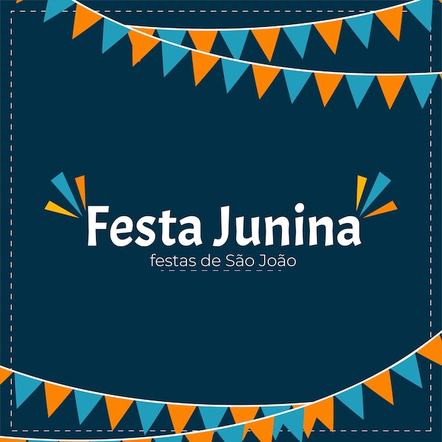 Festa junina design template