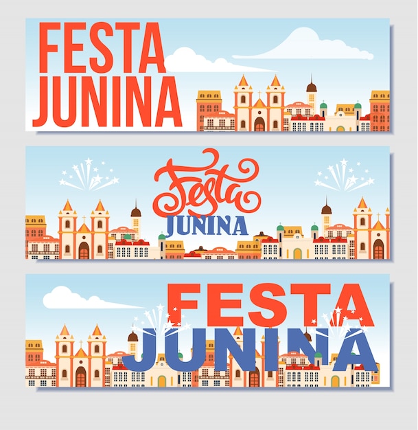 Festa junina luogo di vacanza per il testo