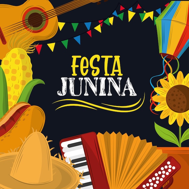 Festa Junina-kaart