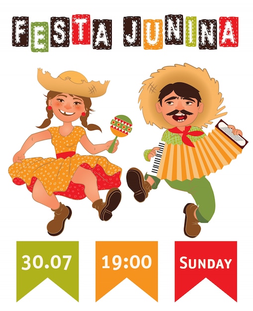 Festa junina poster