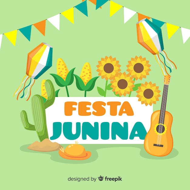 Vector festa junina