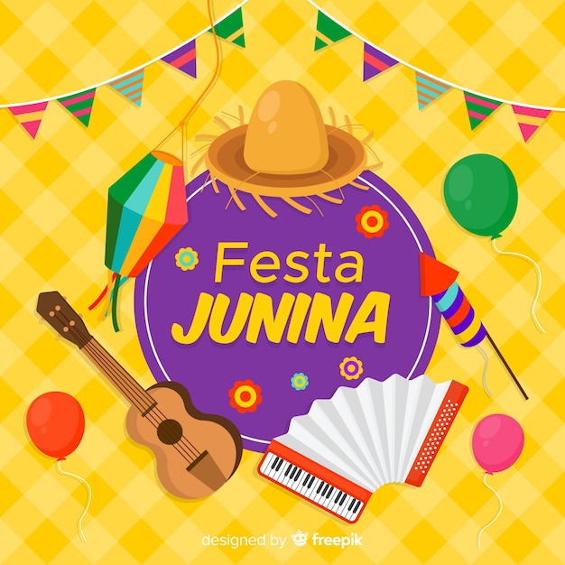 Vector festa junina