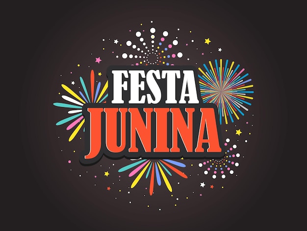 Vettore festa junina