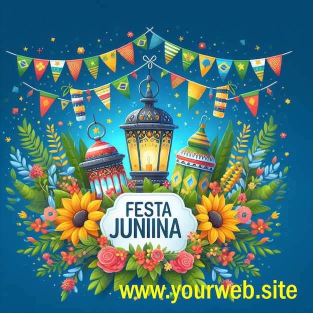 Vector festa junina