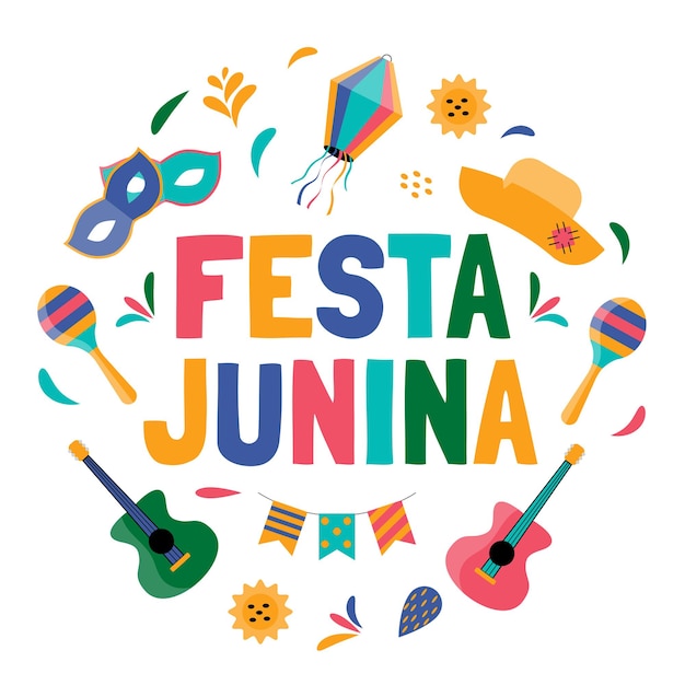 Фоновая открытка Festa Jununa