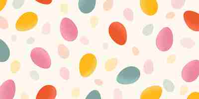 Vector festive background for happy easter with pattern of colorful grainy textured geometric eggs