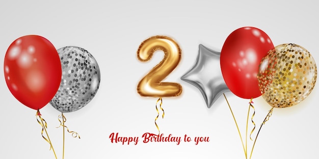 Buy Number 24 GIANT Gold Balloons 24th Birthday Balloons Online in