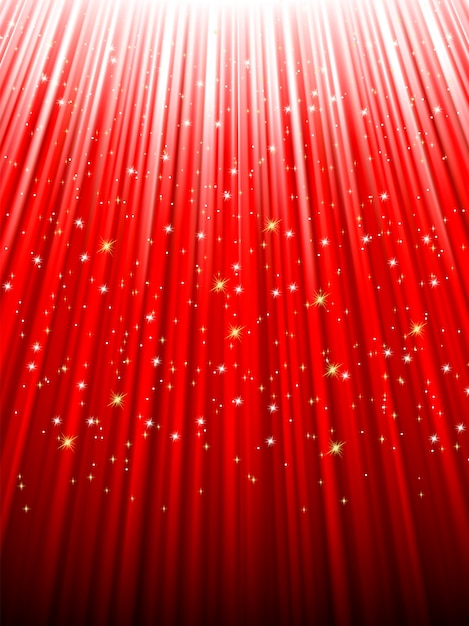 Vector festive red background.