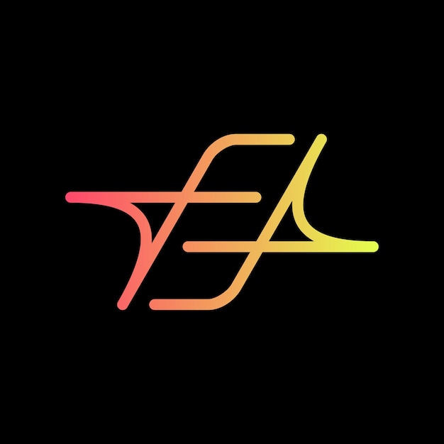 Концепция дизайна логотипа FF