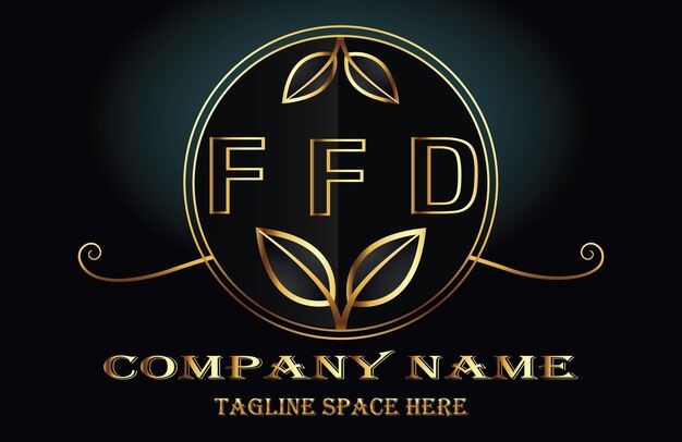 Ffd letter logo