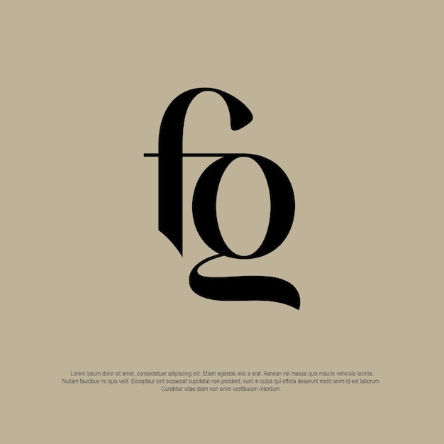 fg monogram logo