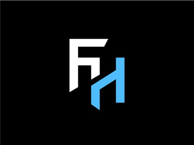 FH  logo design