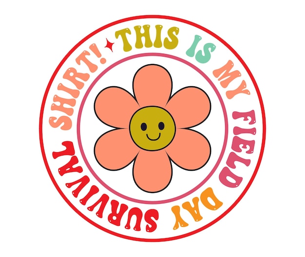 Field Day Svg Design And Retro Field Day Svg File