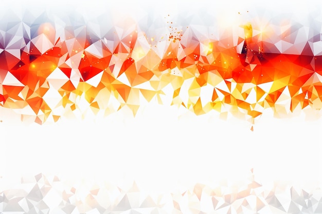 Vector fiery abstract background