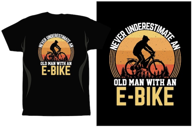 Fietsen T-shirt Design Vector graphics. Uniseks. Fietsers. Fietsshirt. Grappige fietsen T-Shirt.