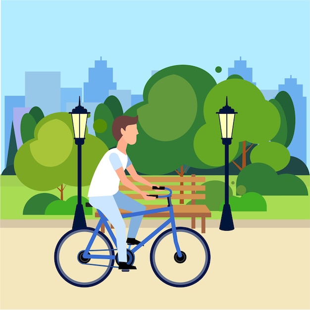 fietspark openbaar stadspark