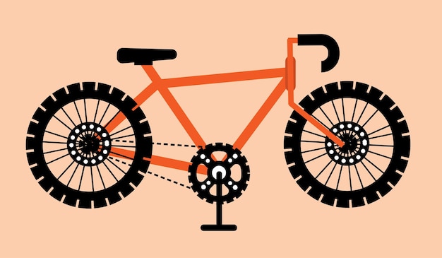 Vector fietsvector