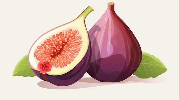 Vector fig vector background