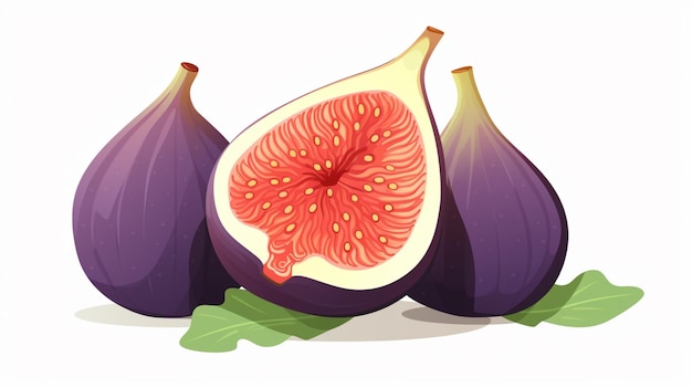 Vector fig vector background