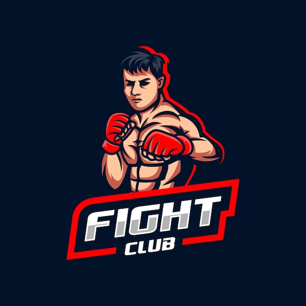 Vector fight club logo