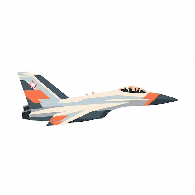 fighter vector illustration design background air plane flight airplane aircraft isolated