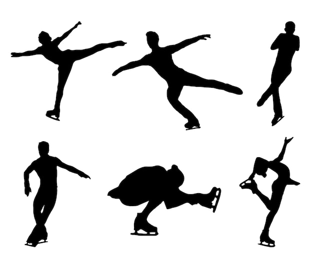 Figure Skating Silhouette Pack