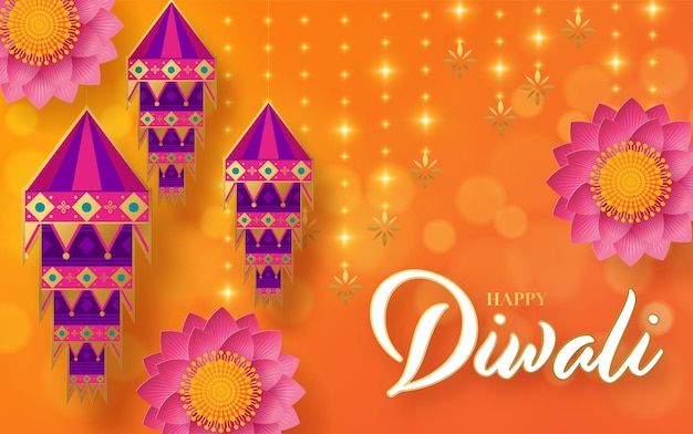 Fijne diwali deepavali het Indiase festival