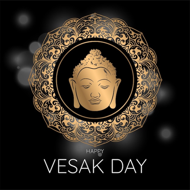 Fijne Vesak-dag Boeddha-dag