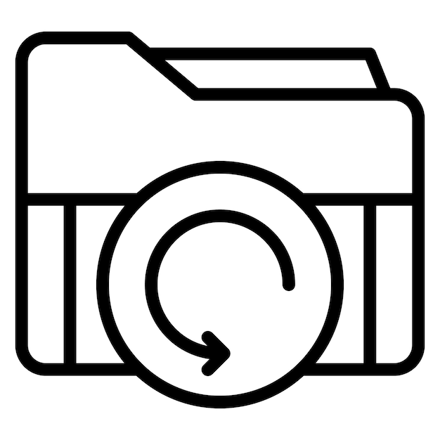 File Backup vector icon illustration of Web Hosting iconset