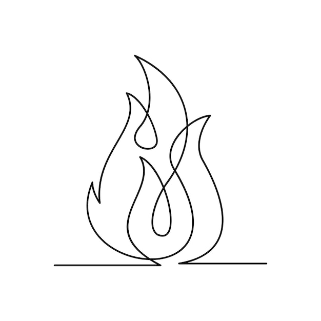 File continuous single line logo icon illustration