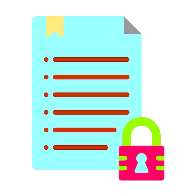 File Encryption Icon Style