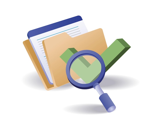 file folder checkmark