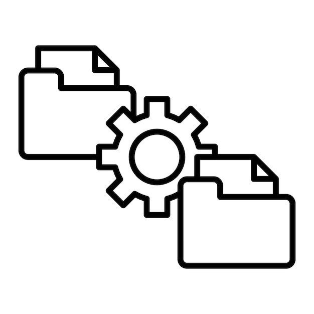 File Management Icon