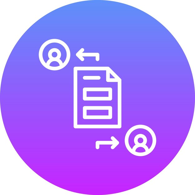 코딩 및 개발 아이콘 세트의 파일 공유 터 아이콘 일러스트레이션