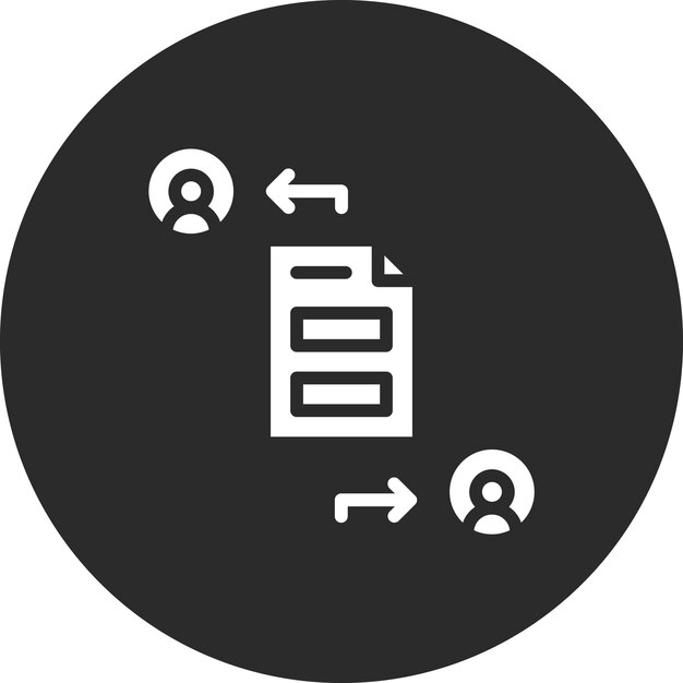 Иллюстрация иконки кодирования и разработки в векторе совместного использования файлов