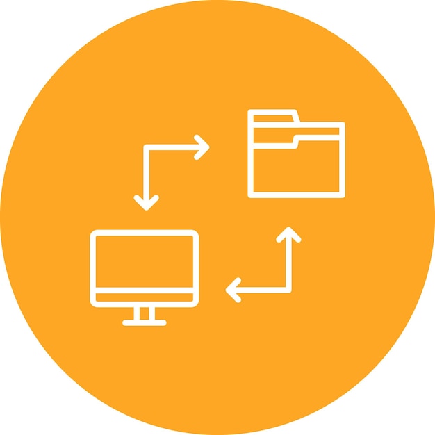 File Transfer icon vector image Can be used for Web Hosting