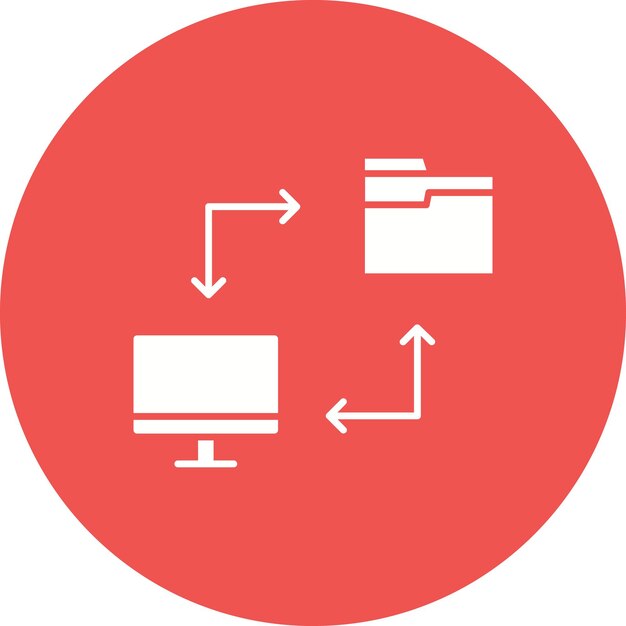 File Transfer icon vector image Can be used for Web Hosting