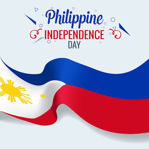 Filippijnse onafhankelijkheidsdag viering banner