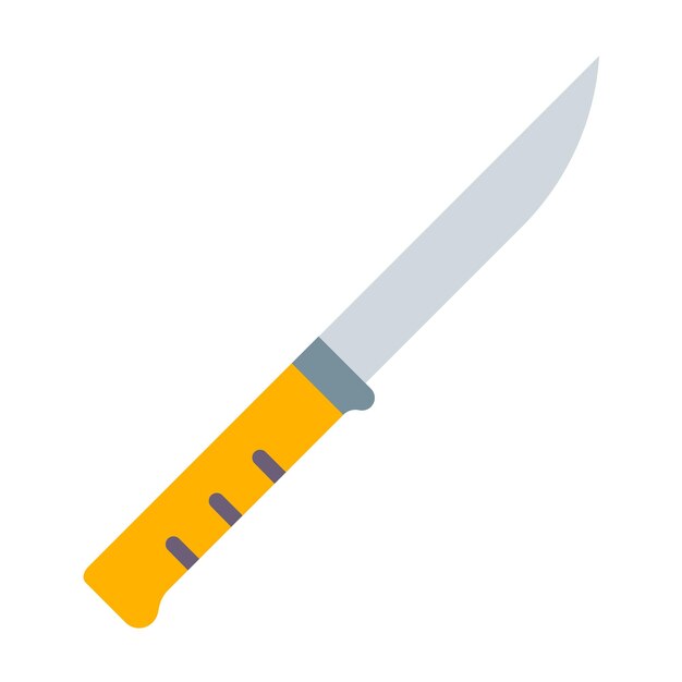 Fillet Knife Icon Style