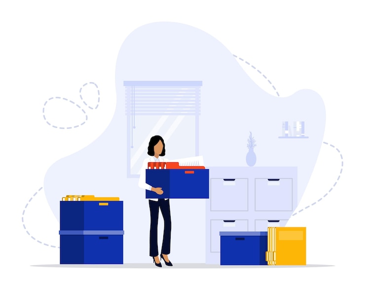 Vector filling system illustration concept