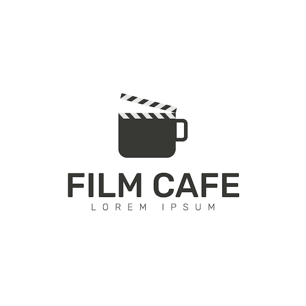 Film caffe logo sjabloon