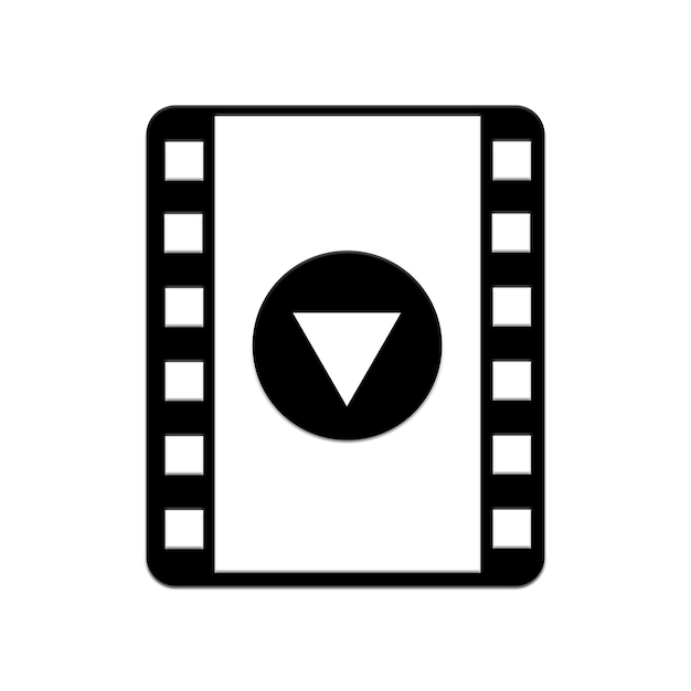 Film film bioscoop icoon vector illustratie