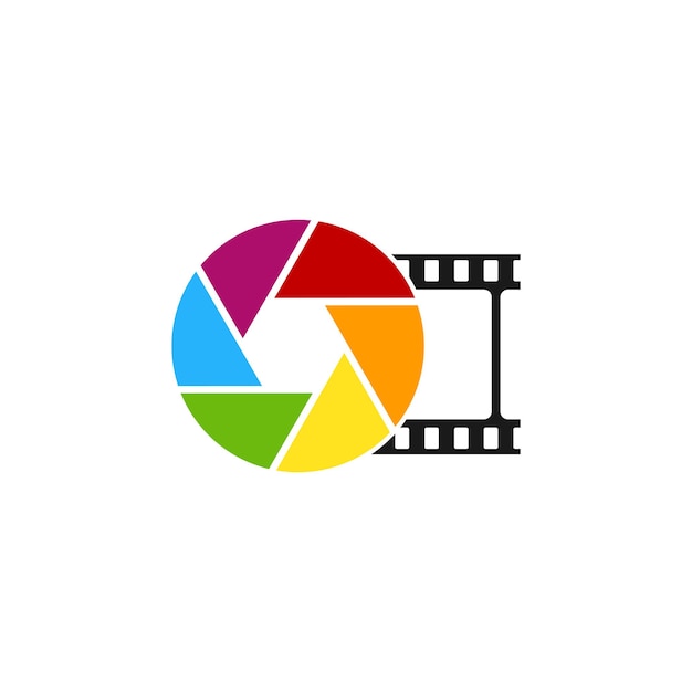 film film logo pictogram ontwerp vector