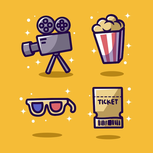 Vector film illustratie